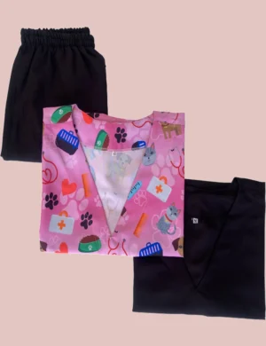 Combo 3peças ref84 veterinaria/animais