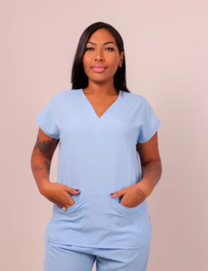 Conjunto Pijama Azul Celeste