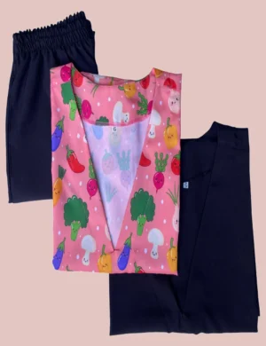 Combo 3peças ref63 cozinha rosa