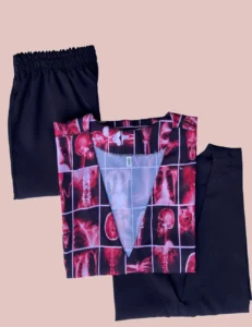 Combo 3peças ref29 radiologia preta