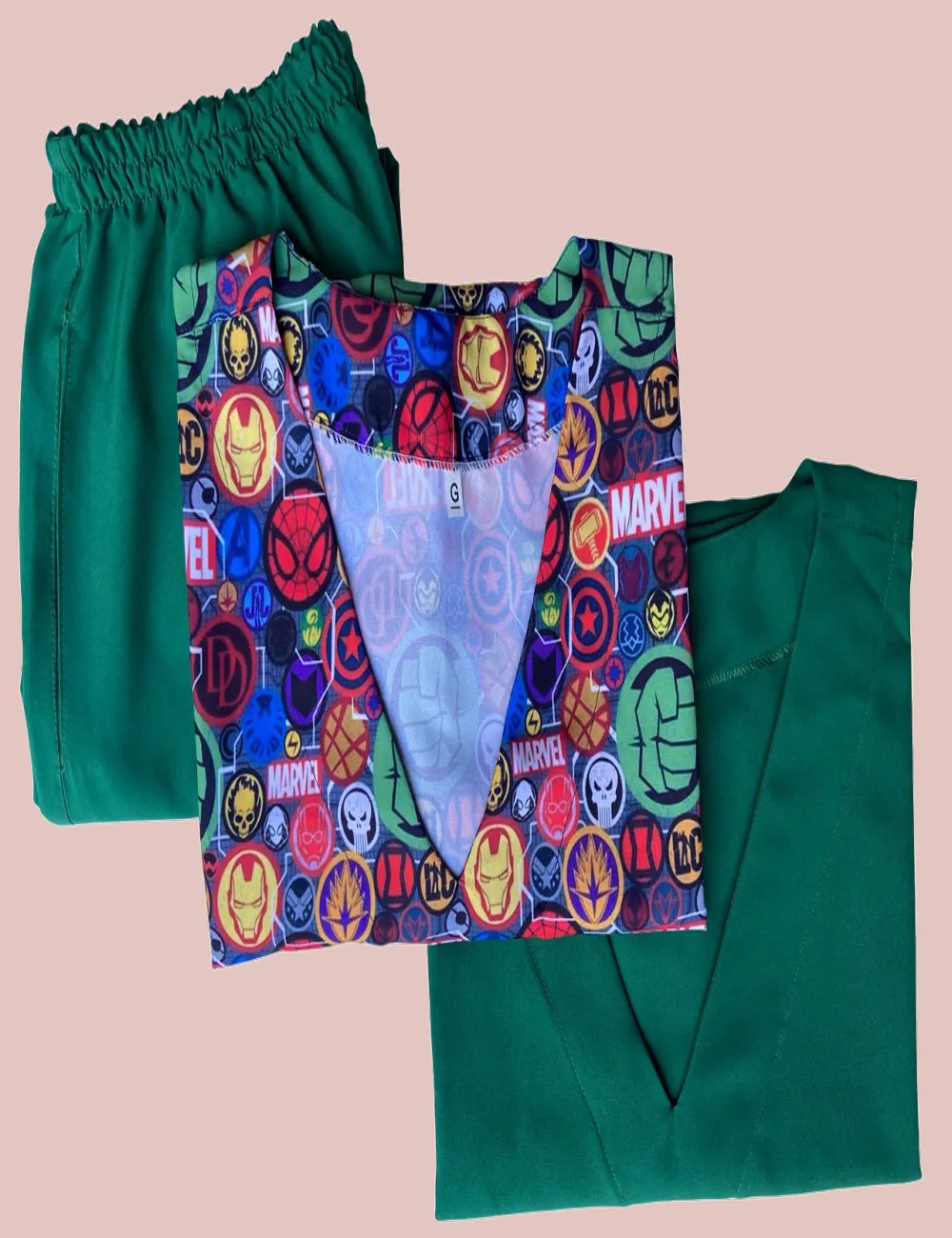 Combo 3peças ref46 marvel