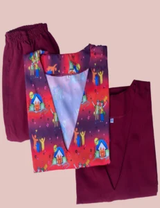 Combo 3peças ref69 agente de saúde