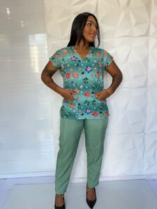 Conjunto Pijama ref 100 super mario 1 verde