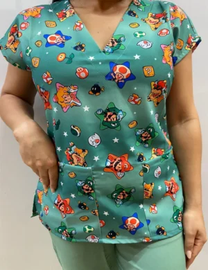 Conjunto Pijama ref085 super mario